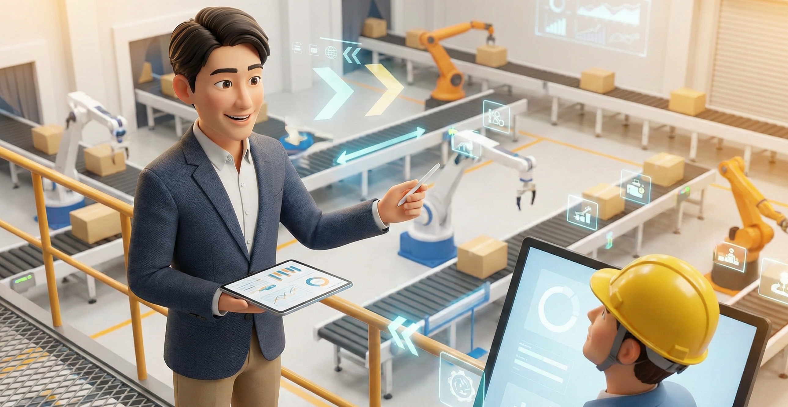 Fintech 3D Illustration